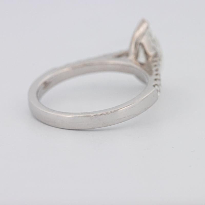 1 CT Marquise Solitaire Pavé Ring - ZIZOV DIAMONDS