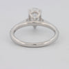 1 CT Pear - shape Pavé Solitaire (LG) - ZIZOV DIAMONDS