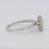 1 CT Round Halo Solitaire Ring - ZIZOV DIAMONDS