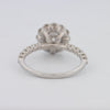 1 CT Round Halo Solitaire Ring - ZIZOV DIAMONDS