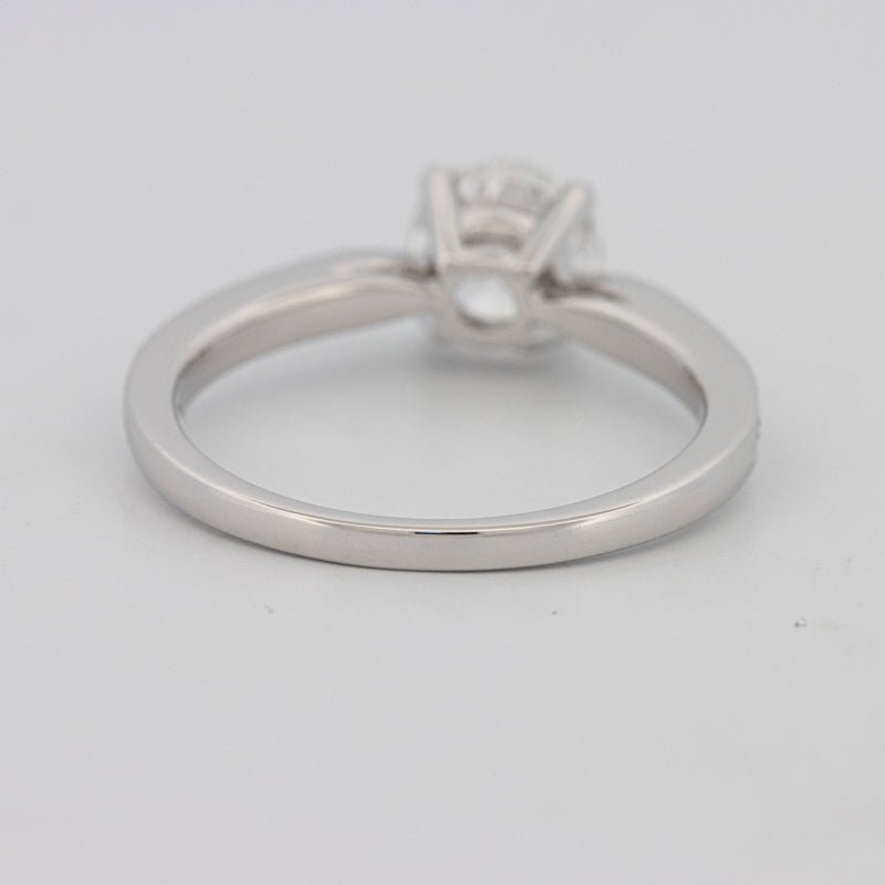 1 CT Round Pavé Solitaire (LG) - ZIZOV DIAMONDS