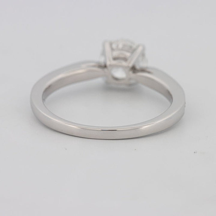 1 CT Round Pavé Solitaire (LG) - ZIZOV DIAMONDS