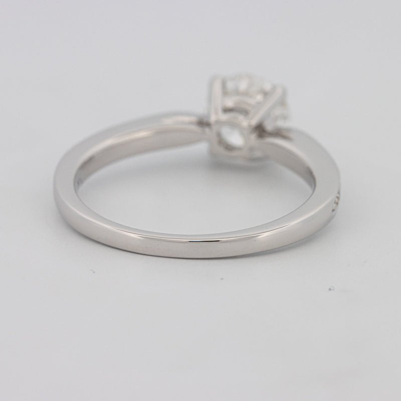 1 CT Round Pavé Solitaire (LG) - ZIZOV DIAMONDS