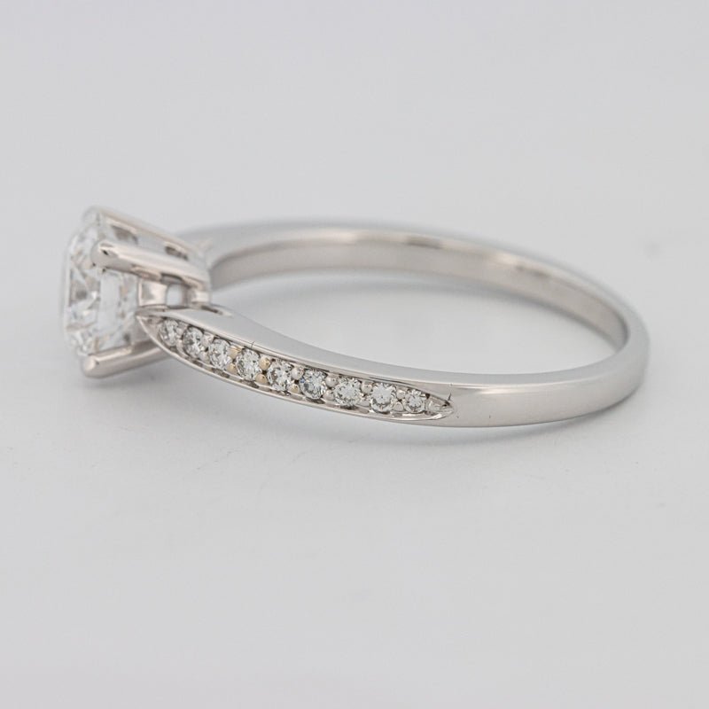 1 CT Round Pavé Solitaire (LG) - ZIZOV DIAMONDS