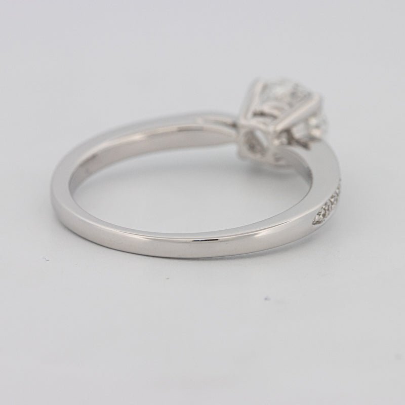 1 CT Round Pavé Solitaire (LG) - ZIZOV DIAMONDS