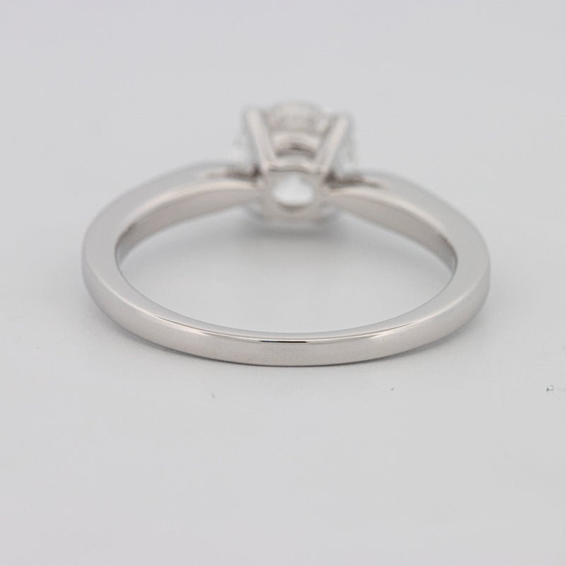 1 CT Round Pavé Solitaire (LG) - ZIZOV DIAMONDS