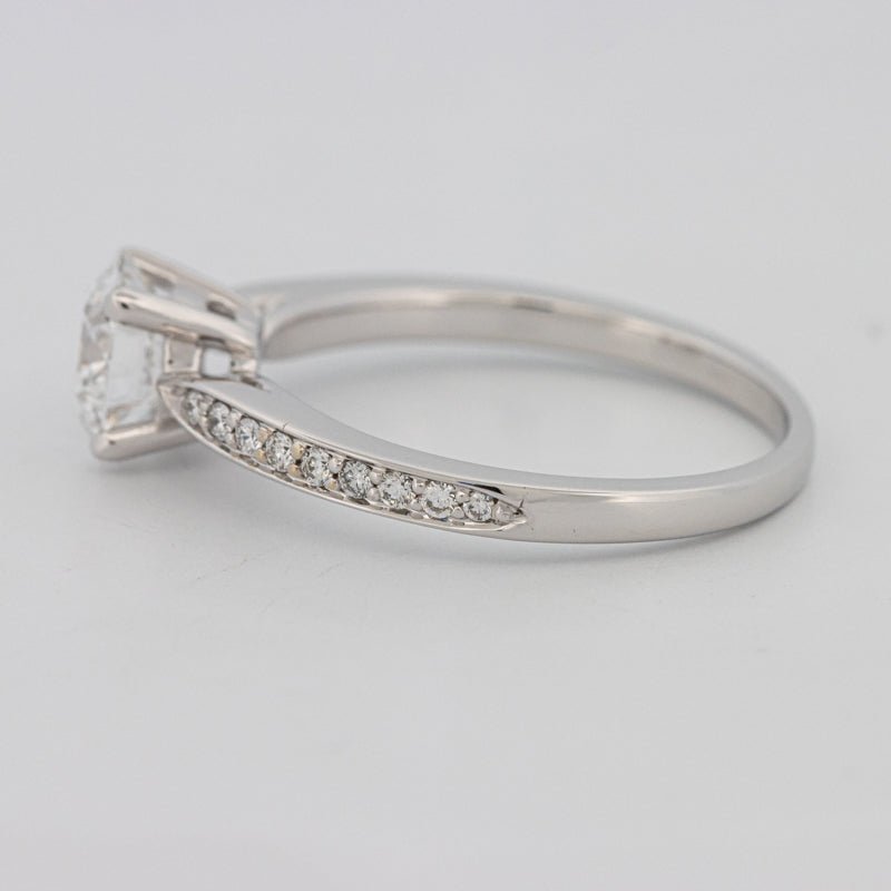 1 CT Round Pavé Solitaire (LG) - ZIZOV DIAMONDS