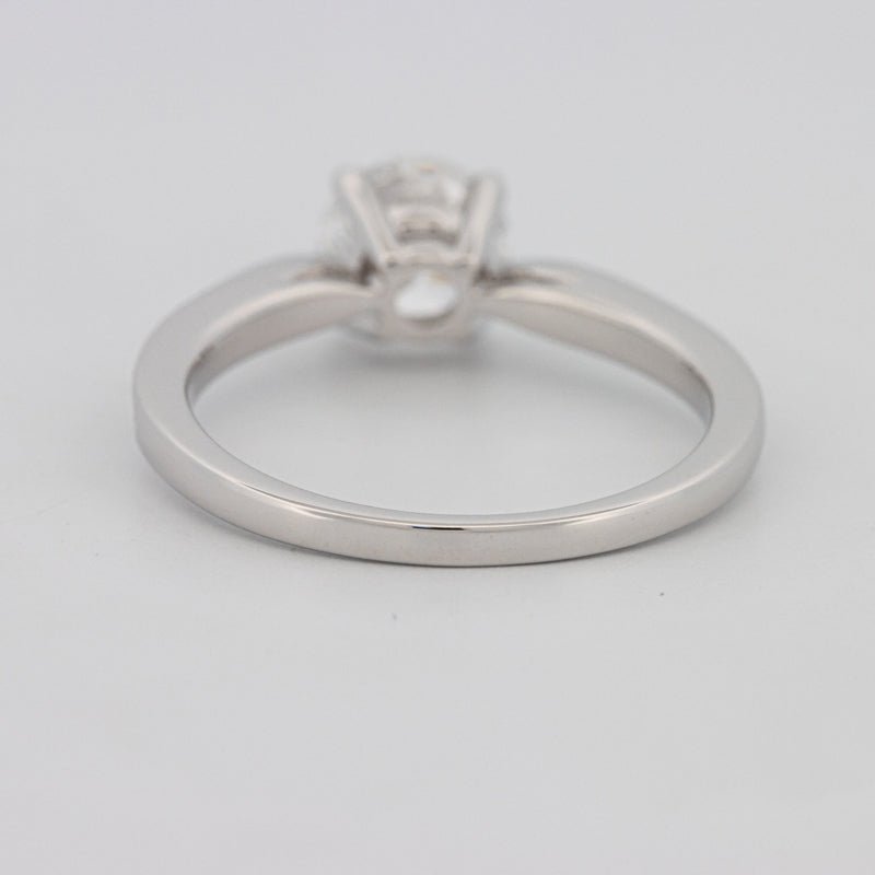 1 CT Round Pavé Solitaire (LG) - ZIZOV DIAMONDS
