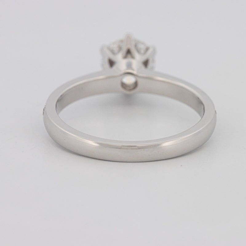 1 CT Round Solitaire Pavé (LG) - ZIZOV DIAMONDS