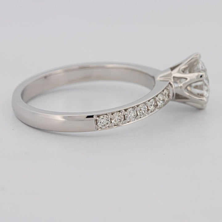 1 CT Round Solitaire Pavé (LG) - ZIZOV DIAMONDS