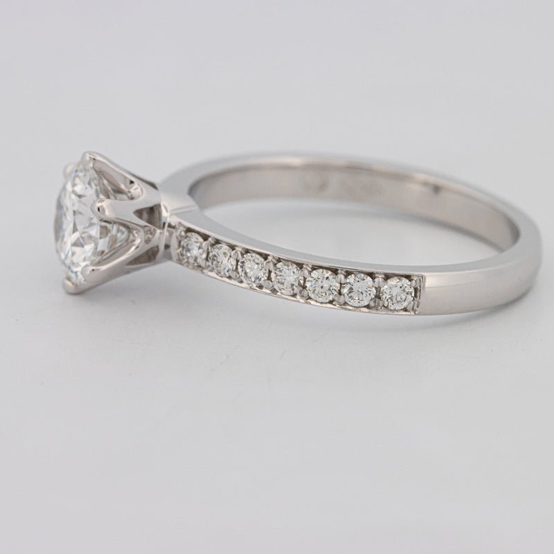 1 CT Round Solitaire Pavé (LG) - ZIZOV DIAMONDS