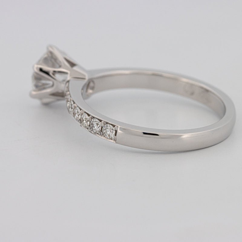 1 CT Round Solitaire Pavé (LG) - ZIZOV DIAMONDS