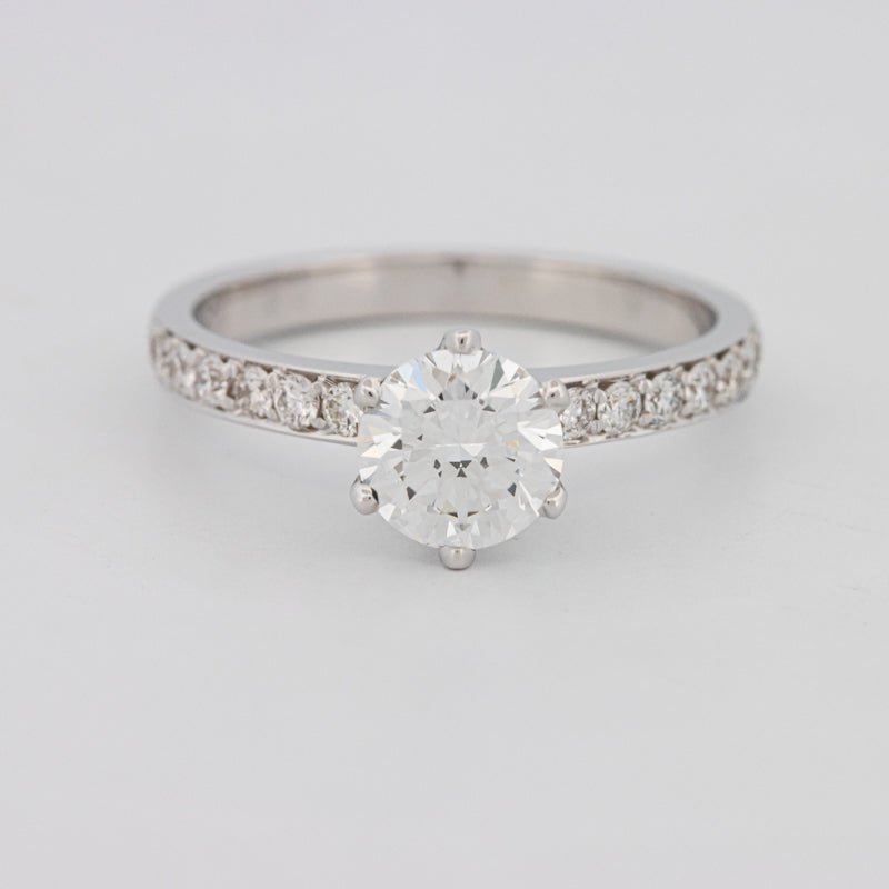 1 CT Runder Solitär Pavé (LG)