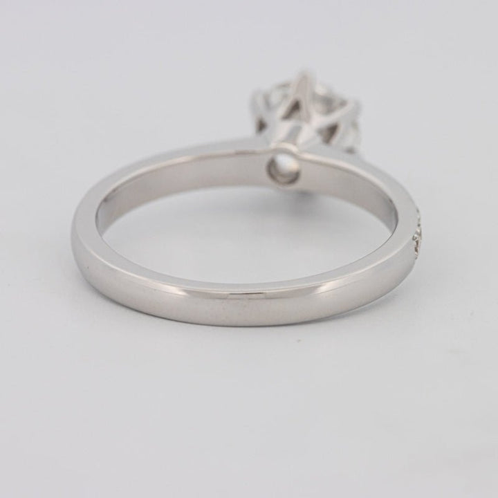 1 CT Round Solitaire Pavé (LG) - ZIZOV DIAMONDS