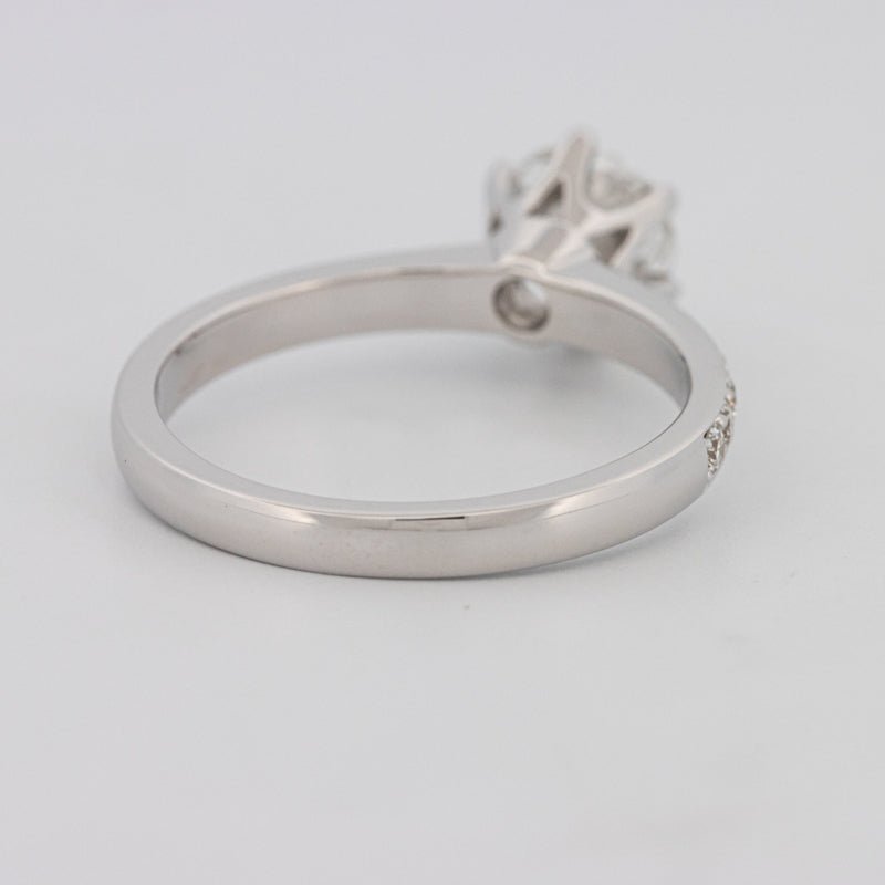 1 CT Round Solitaire Pavé (LG) - ZIZOV DIAMONDS