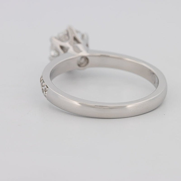 1 CT Round Solitaire Pavé (LG) - ZIZOV DIAMONDS