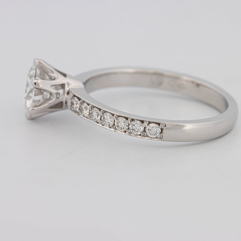 1 CT Round Solitaire Pavé (LG) - ZIZOV DIAMONDS