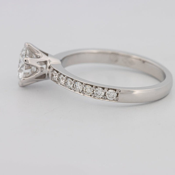 1 CT Round Solitaire Pavé (LG) - ZIZOV DIAMONDS