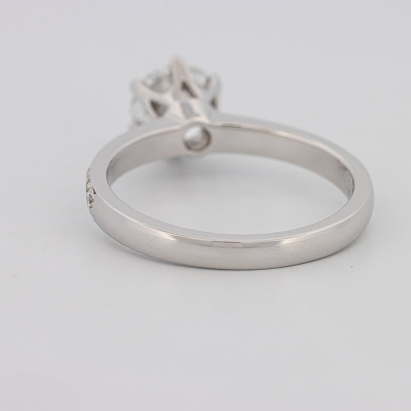 1 CT Round Solitaire Pavé (LG) - ZIZOV DIAMONDS