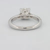 1 CT Round Solitaire Pave Ring - ZIZOV DIAMONDS