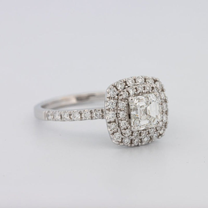 1 CT Square Radiant Halo Solitaire - ZIZOV DIAMONDS