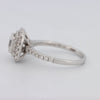 1 CT Square Radiant Halo Solitaire - ZIZOV DIAMONDS
