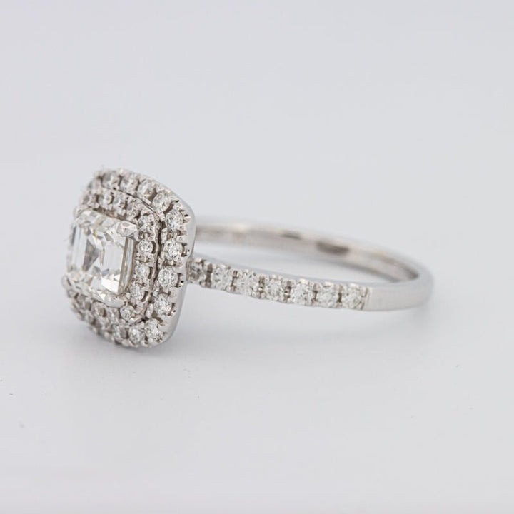 1 CT Square Radiant Halo Solitaire - ZIZOV DIAMONDS