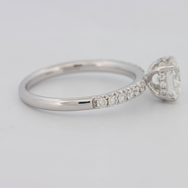 1 CT Under - Halo Brilliant Cut Pavé Solitaire (LG) - ZIZOV DIAMONDS