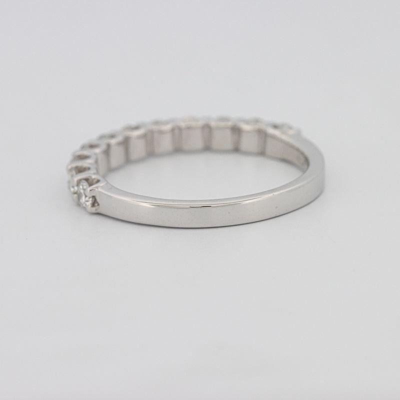 11 Half Round Floating Eternity band - ZIZOV DIAMONDS