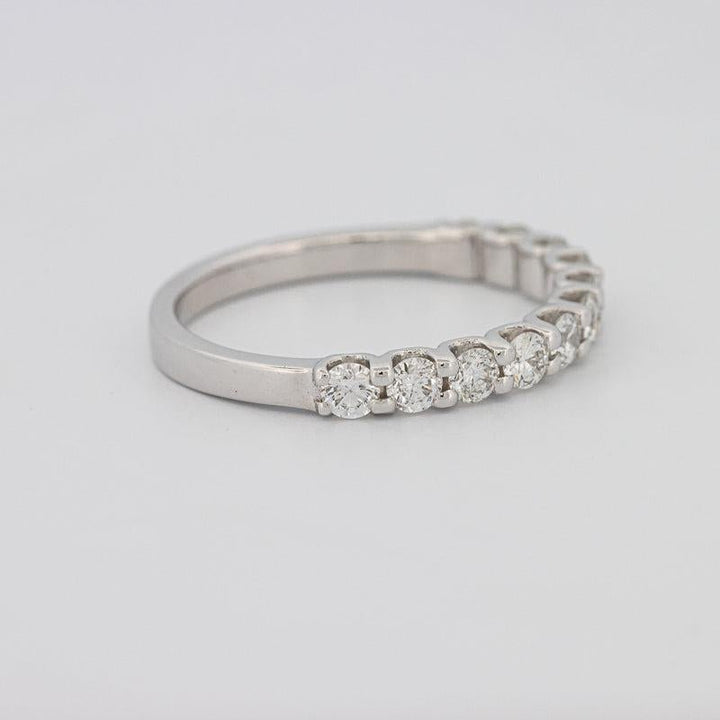 11 Half Round Floating Eternity band - ZIZOV DIAMONDS