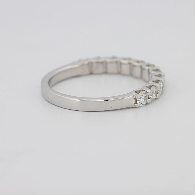 11 Half Round Floating Eternity band - ZIZOV DIAMONDS