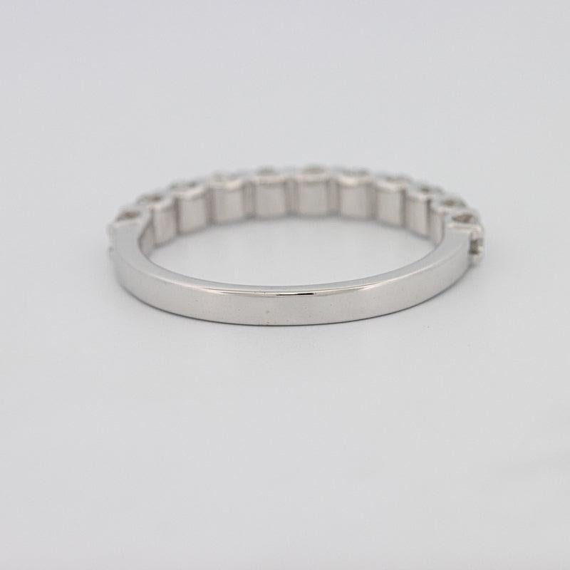 11 Half Round Floating Eternity band - ZIZOV DIAMONDS