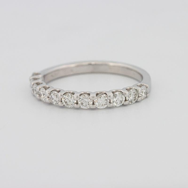 11 Half Round Floating Eternity band - ZIZOV DIAMONDS