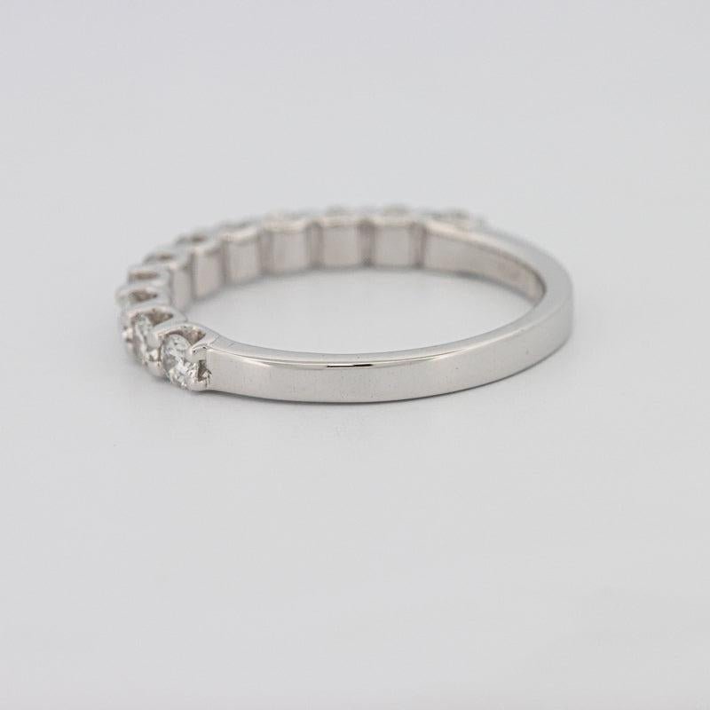 11 Half Round Floating Eternity band - ZIZOV DIAMONDS