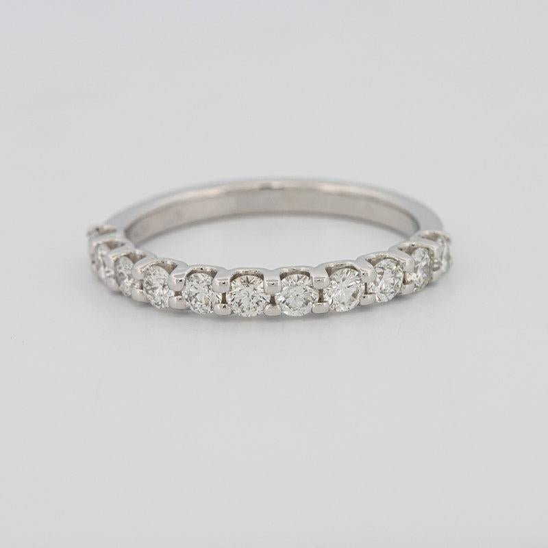 11 Half Round Floating Eternity band - ZIZOV DIAMONDS