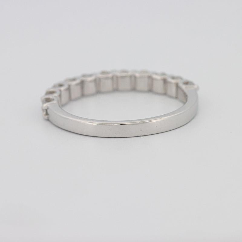 11 Half Round Floating Eternity band - ZIZOV DIAMONDS
