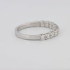 11 Half Round Floating Eternity band - ZIZOV DIAMONDS