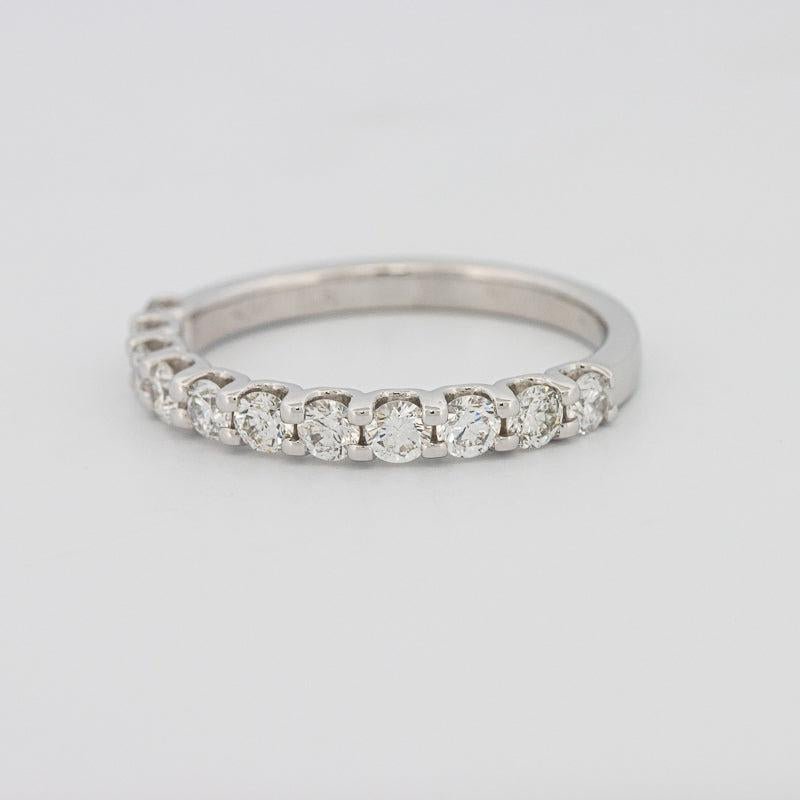 11 Half Round Floating Eternity band - ZIZOV DIAMONDS