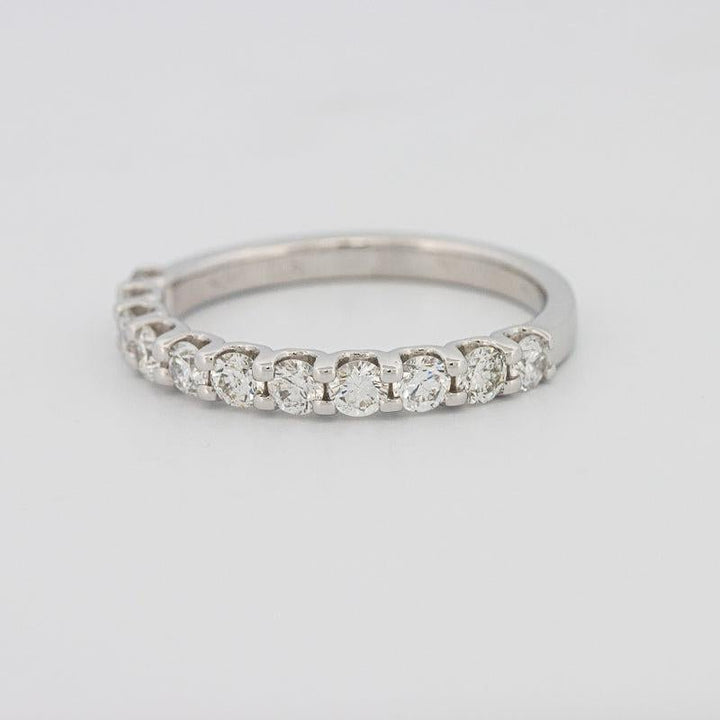 11 Half Round Floating Eternity band - ZIZOV DIAMONDS