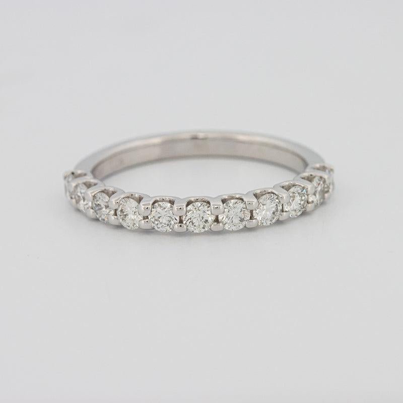 11 Half Round Floating Eternity band - ZIZOV DIAMONDS