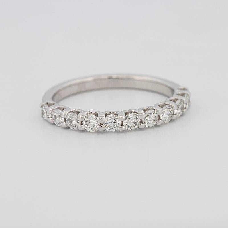 11 Half Round Floating Eternity band - ZIZOV DIAMONDS
