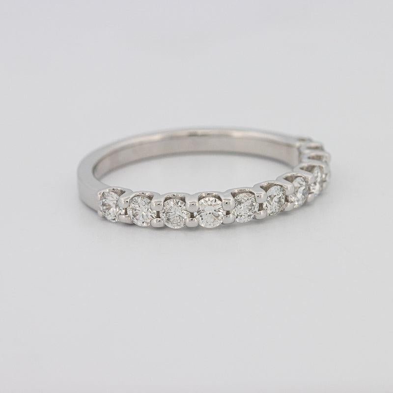 11 Half Round Floating Eternity band - ZIZOV DIAMONDS