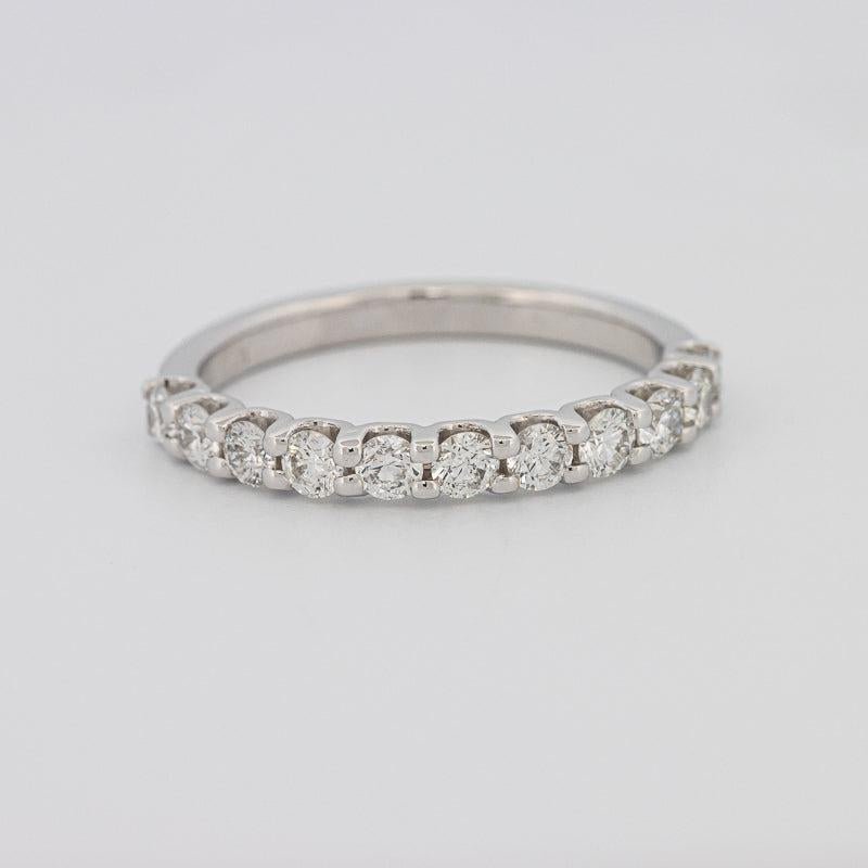 11 Half Round Floating Eternity band - ZIZOV DIAMONDS
