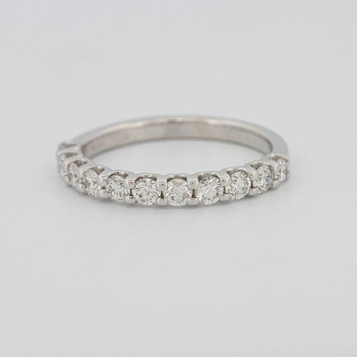 11 Half Round Floating Eternity band - ZIZOV DIAMONDS