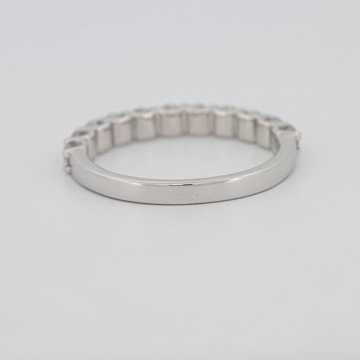 11 Half Round Floating Eternity band - ZIZOV DIAMONDS