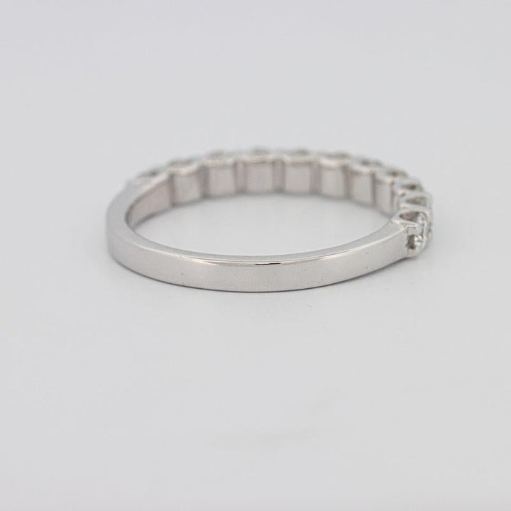 11 Half Round Floating Eternity band - ZIZOV DIAMONDS