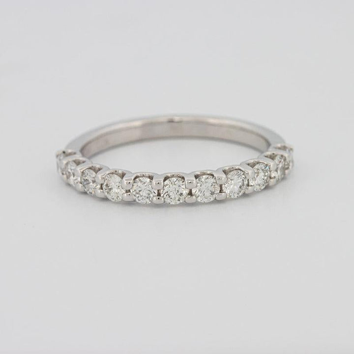 11 Half Round Floating Eternity band - ZIZOV DIAMONDS