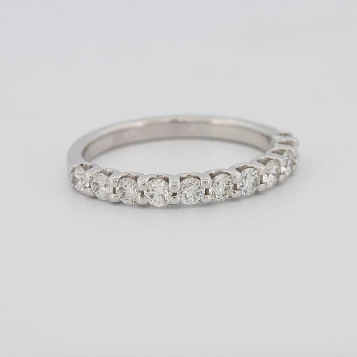 11 Half Round Floating Eternity band - ZIZOV DIAMONDS