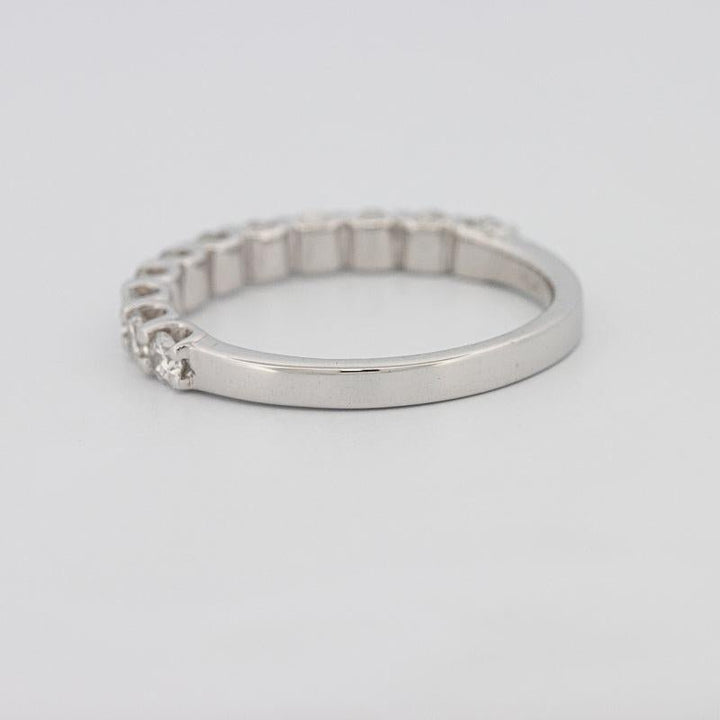 11 Half Round Floating Eternity band - ZIZOV DIAMONDS