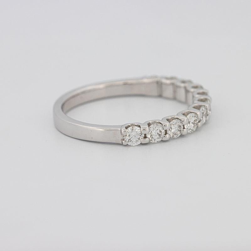 11 Half Round Floating Eternity band - ZIZOV DIAMONDS